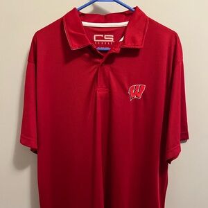 University of Wisconsin Polo Shirt Men’s Extra Large Brand New